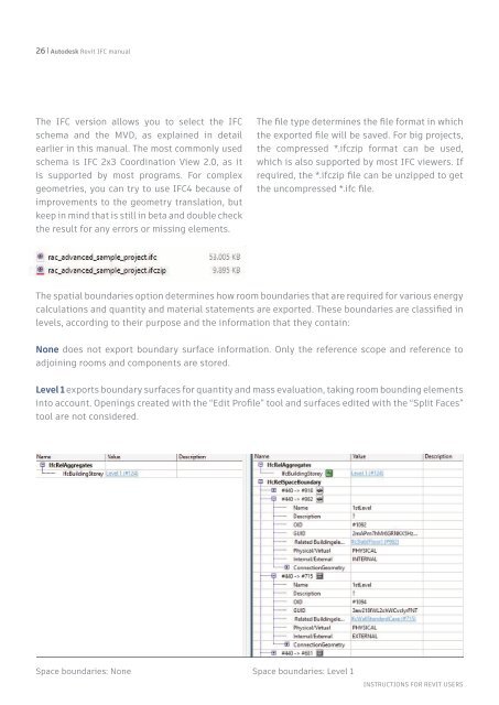 REVIT IFC MANUAL