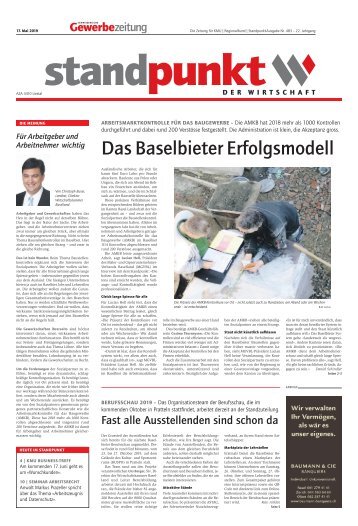 Standpunkt 483, 17.05.2019