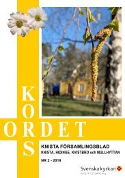 Korsordet Nr 2 - 2019