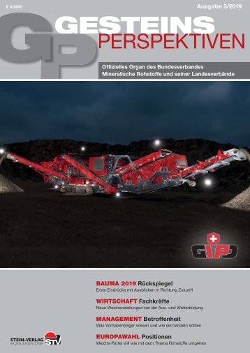 GesteinsPerspektiven 03/19