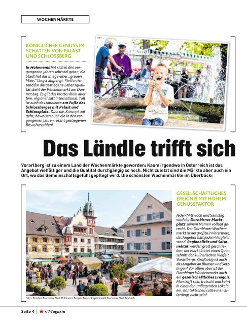 s'Magazin usm Ländle, 19. Mai 2019