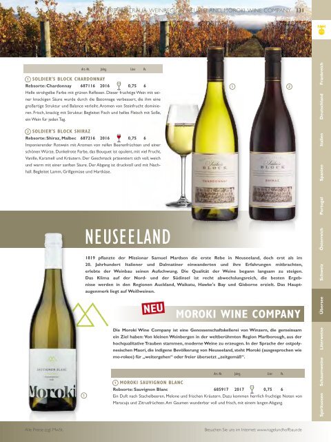 WEINWELTEN Katalog Nagel & Hoffbaur, Aachen 