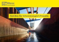 BigMove Schwertransport-Projekte 2019