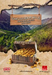 Schatzsuchen im Wallis