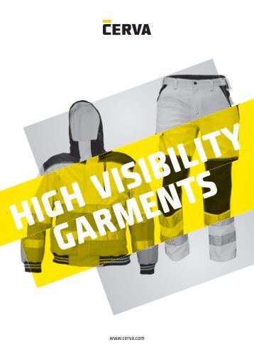 Cerva - High Visibility Garments - Catalogue (EN)