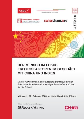 Erfolgsfaktoren im Geschäft mit China und Indien