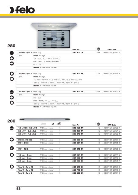 FELO - Catalog - 2019 (EN)