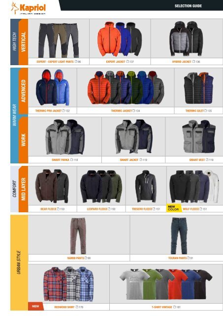 Kapriol - Work Wear - Catalog - 2018-2019 (EN)