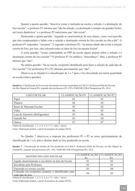 ESTUDOS DE CASO NA EDUCAÇÃO BÁSICA NO ESTADO DO PARÁ