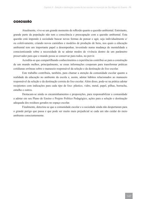 ESTUDOS DE CASO NA EDUCAÇÃO BÁSICA NO ESTADO DO PARÁ