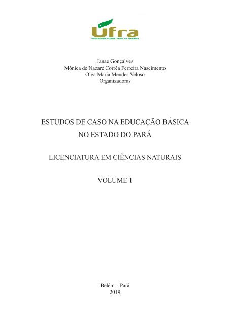 ESTUDOS DE CASO NA EDUCAÇÃO BÁSICA NO ESTADO DO PARÁ