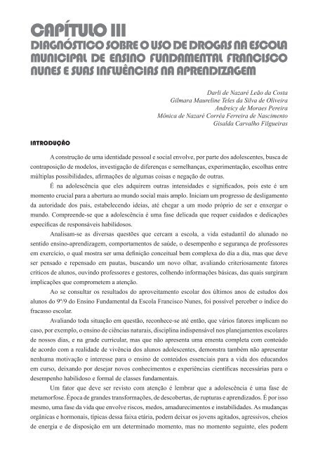 ESTUDOS DE CASO NA EDUCAÇÃO BÁSICA NO ESTADO DO PARÁ