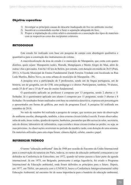 ESTUDOS DE CASO NA EDUCAÇÃO BÁSICA NO ESTADO DO PARÁ