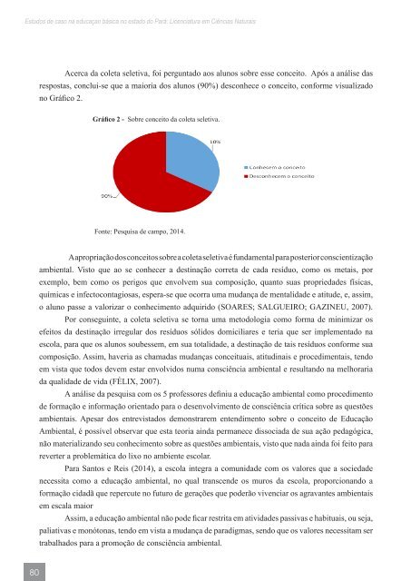 ESTUDOS DE CASO NA EDUCAÇÃO BÁSICA NO ESTADO DO PARÁ