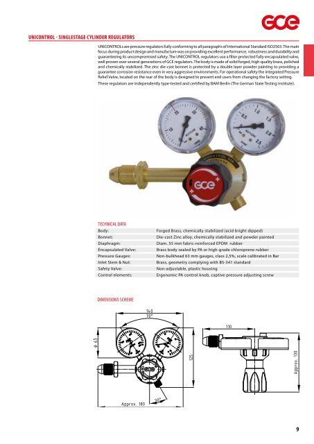 GCE - Gas Equipment Industrial Catalogue - 2017 (EN)