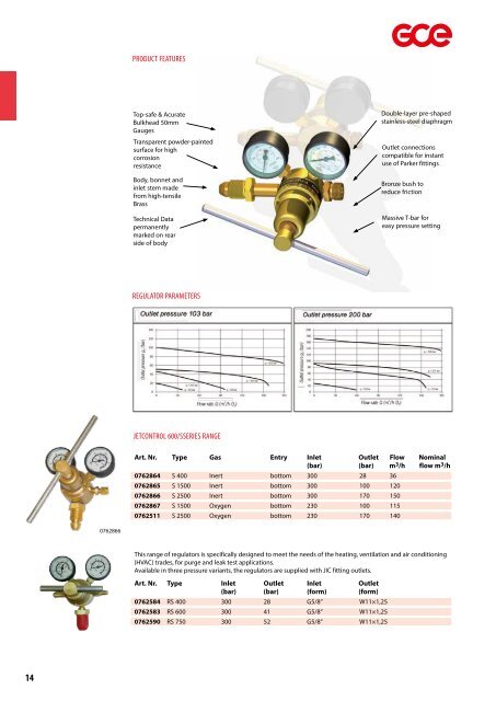 GCE - Gas Equipment Industrial Catalogue - 2017 (EN)