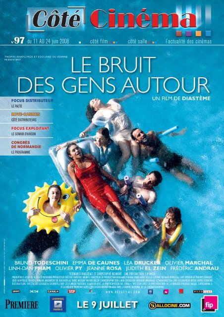 Côté Cinéma n°97 - 11 juin 2008