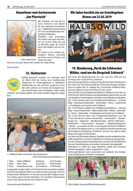 SCHÖNECKER ANZEIGER