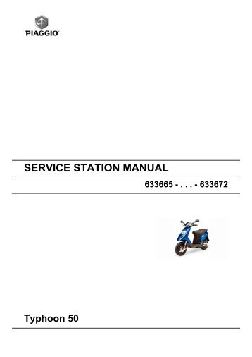 Piaggio-Typhoon-50-EN _Service Manual