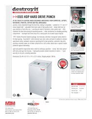 MBM Ideal Destroyit Hard Drive Punch