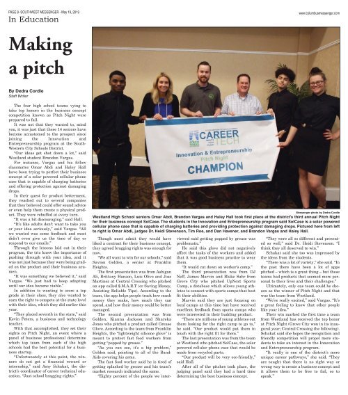 Southwest Messenger - May 19th, 2019