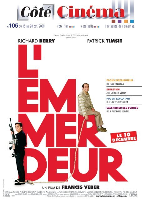 Côté Cinéma n°105 - 15 octobre 2008