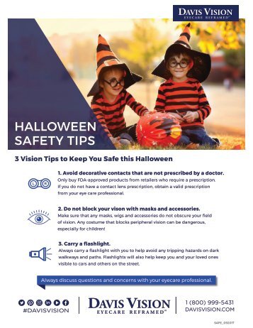 Halloween Safety Tips