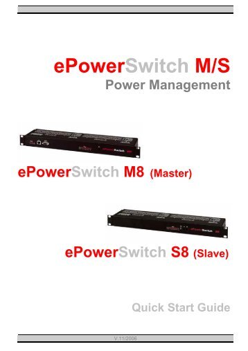 ePowerSwitch S8 - LEUNIG GmbH
