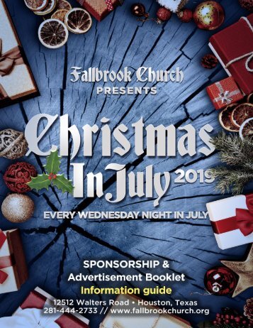 Christmas In July 2019