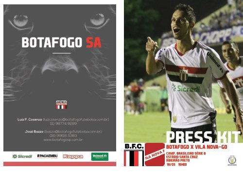 Press Kit Botafogo X Vila Nova Go Serie B 18 05 2019