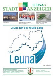 LEUNAer STADT ANZEIGER - Stadt Leuna