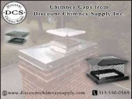 Shop Chimney Caps from Discount Chimney Supply Inc., Loveland, OH