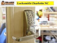 Expert Charlotte Locksmith