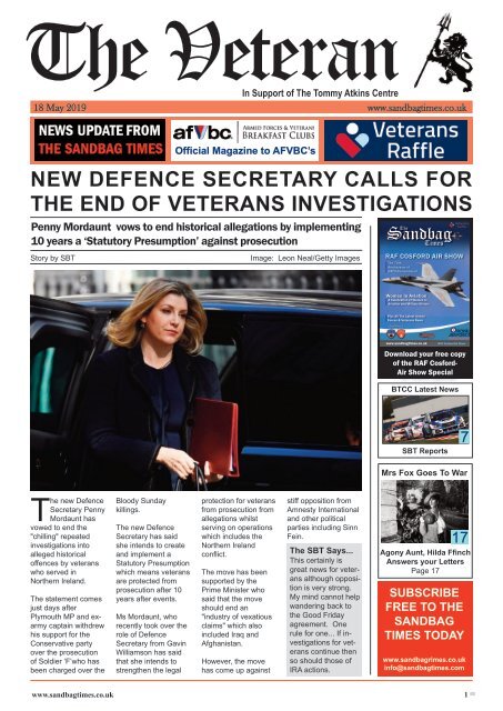 The Veteran - May Issue