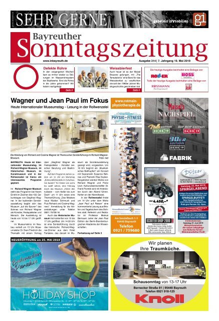 2019-05-19 Bayreuther Sonntagszeitung