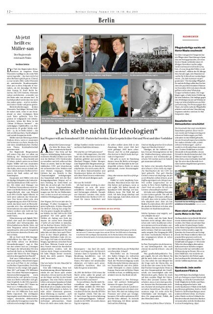 Berliner Zeitung 18.05.2019