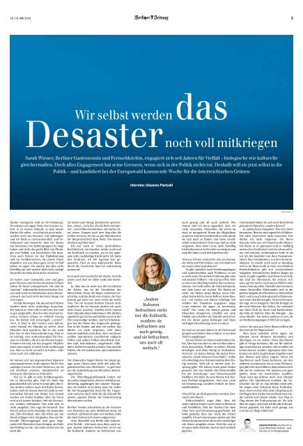 Berliner Zeitung 18.05.2019