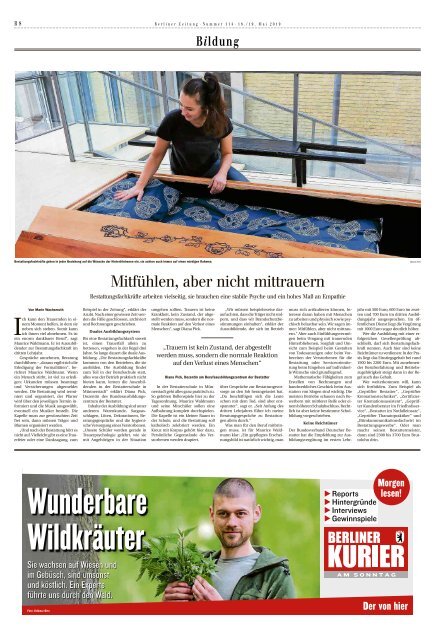 Berliner Zeitung 18.05.2019