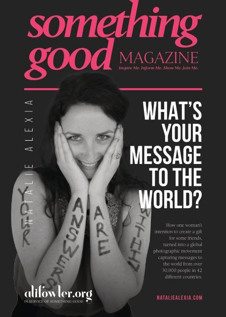 Something Good Magazine - Natalie Alexia