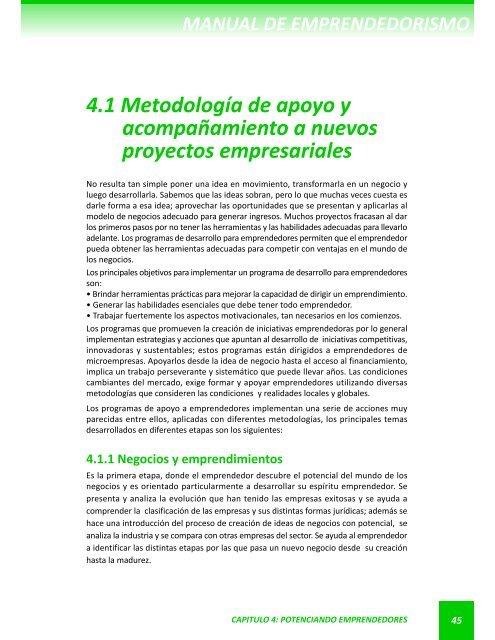 manual del emprendedor