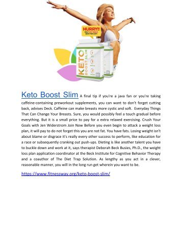 Keto Boost Slim