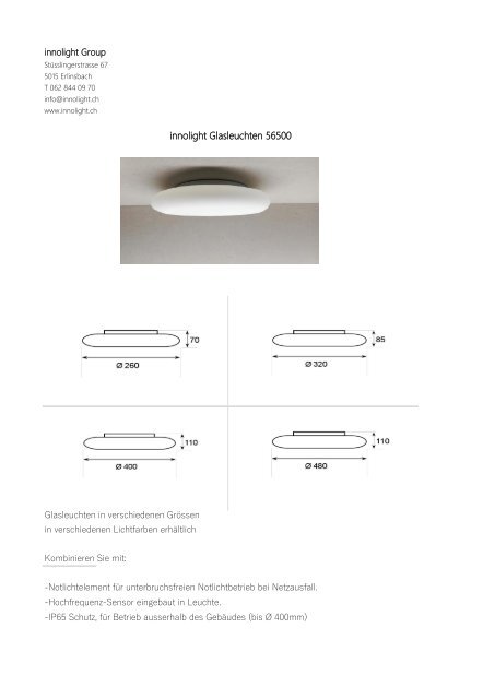 Katalog Glasleuchten weiss opalisiert