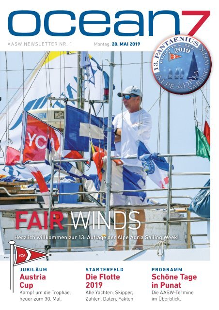 Alpe Adria Sailing Week 2019 – Tag 1, 20.5.