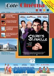 Côté Cinéma n°42 - 19 avril 2006