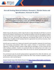 Aircraft Seating Material Industry Dynamics  Market Status and Specification  Forecast To 2025