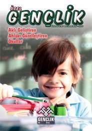 2018-2019 GENÇLİK İLKOKULU/ORTAOKULU DERGİSİ