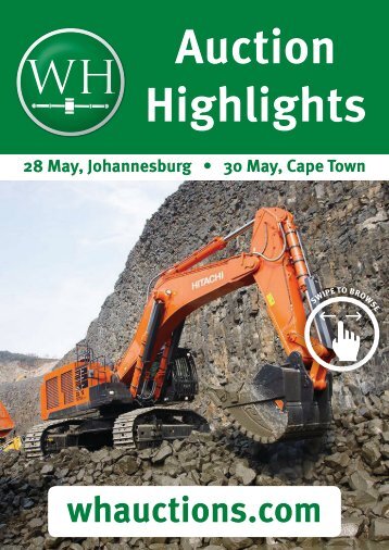 WH May Auction Highlights, JHB & CAPE TOWN