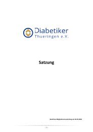  Diabetiker-Thueringen Satzung 2018