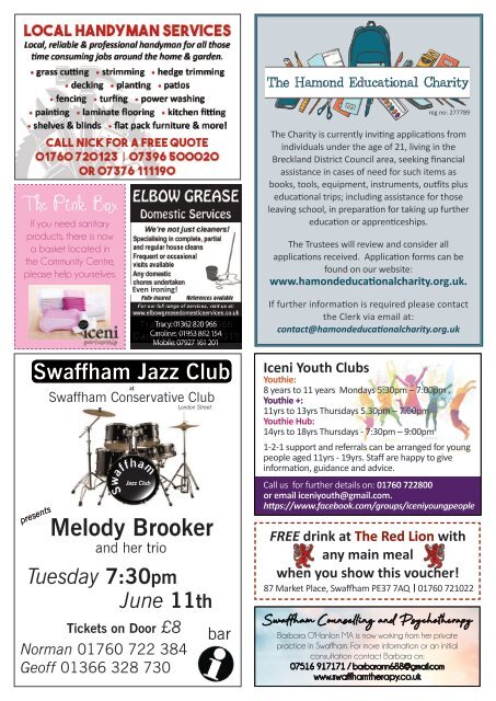 Swaffham Newsletter
