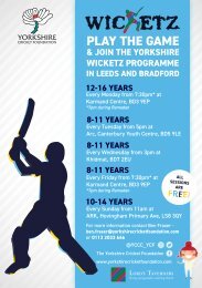 Wicketz Leeds  Bradford updated flyer 20.05.19